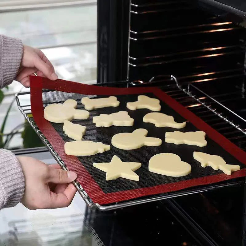 Tapete de horno de silicona reutilizable antiadherente