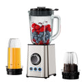 Batidora de Vaso 3 en 1 1300W — Smoothies, Hielo y Picado