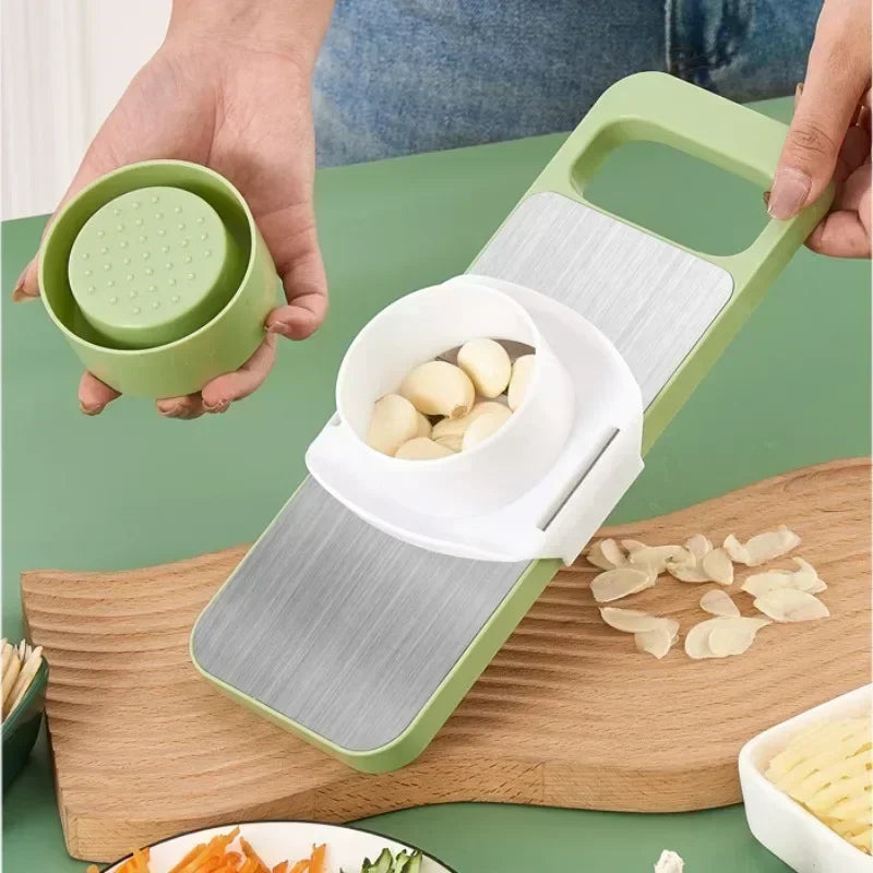 Cortador de verduras 5 en 1 con cuchillas intercambiables