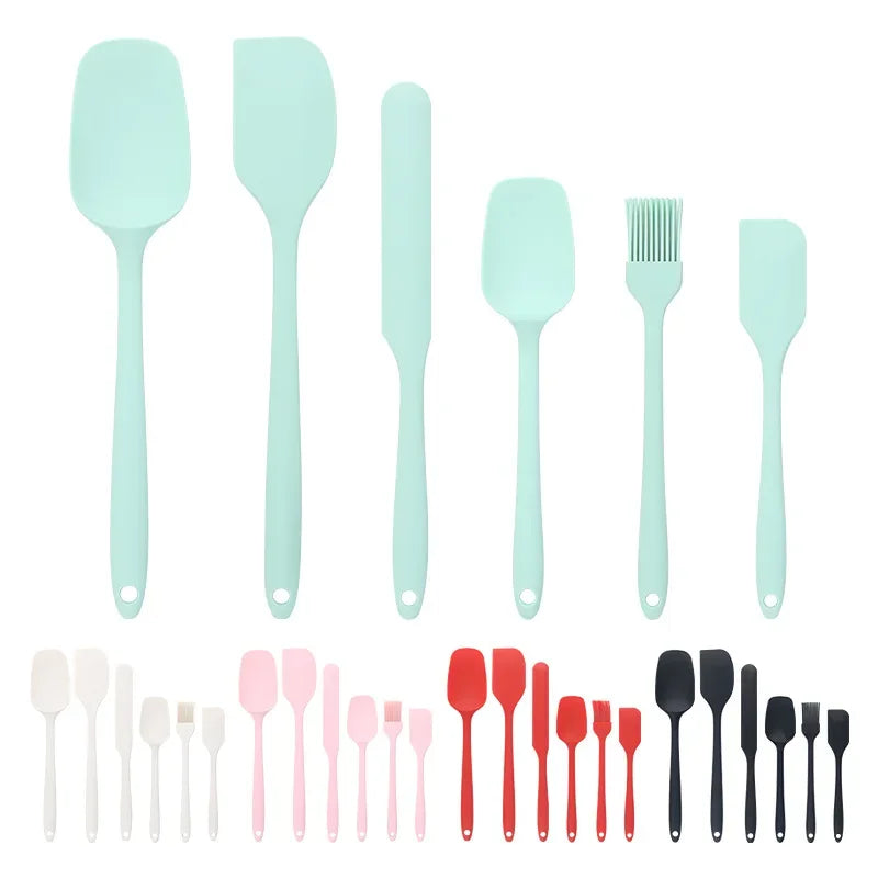 Set de Espátulas de Silicona para Repostería (6 piezas)