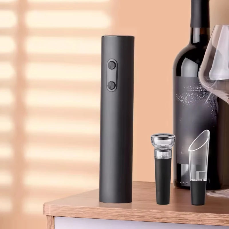 Sacacorchos Eléctrico — Set de Vino Automático con Accesorios