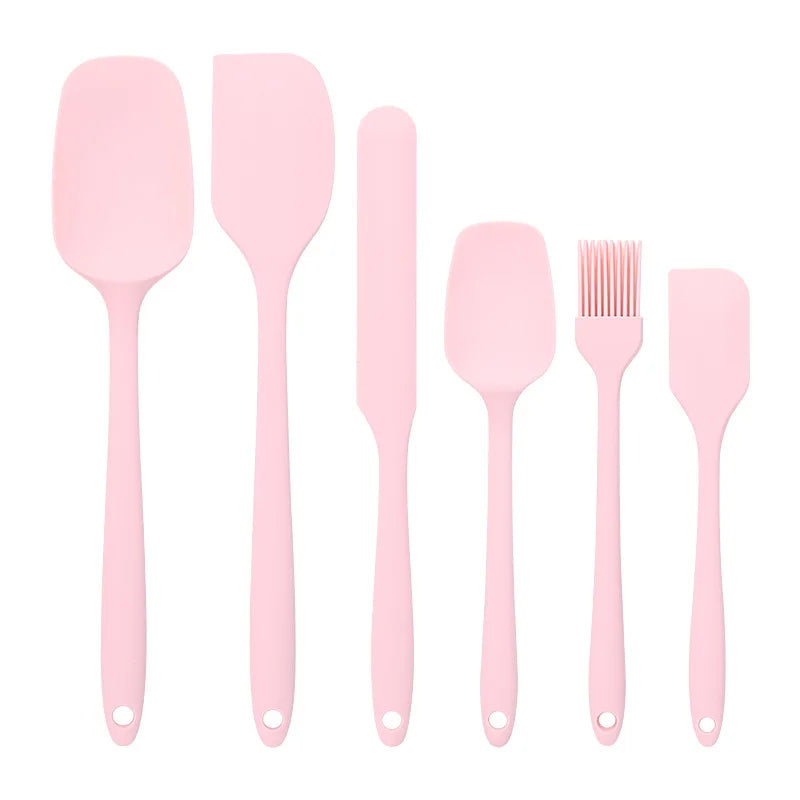 Set de Espátulas de Silicona para Repostería (6 piezas)