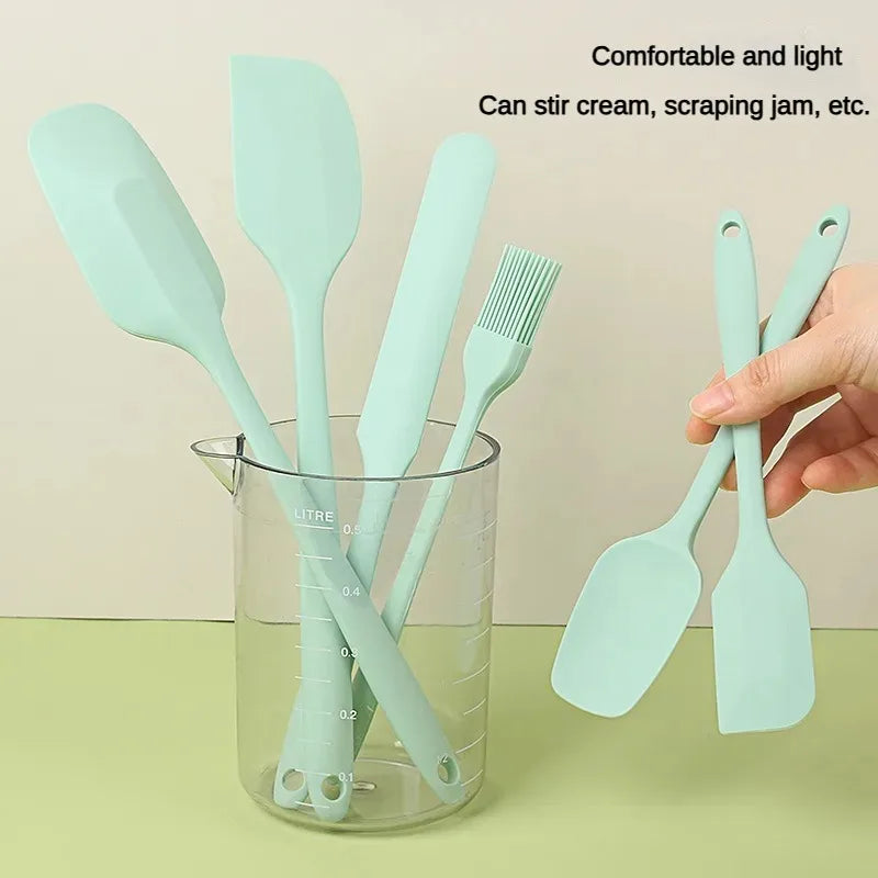 Set de Espátulas de Silicona para Repostería (6 piezas)